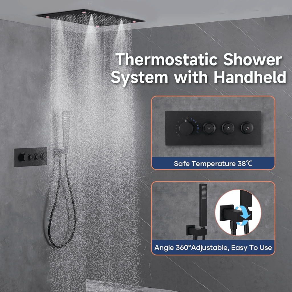 rain shower system