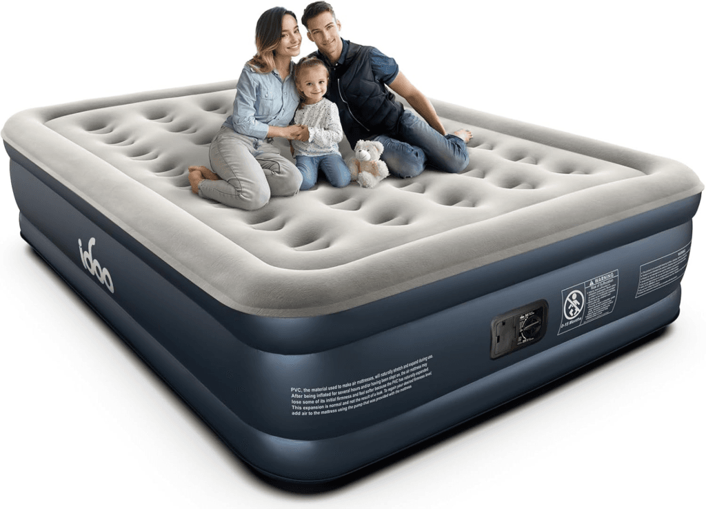 air mattress with built in pump